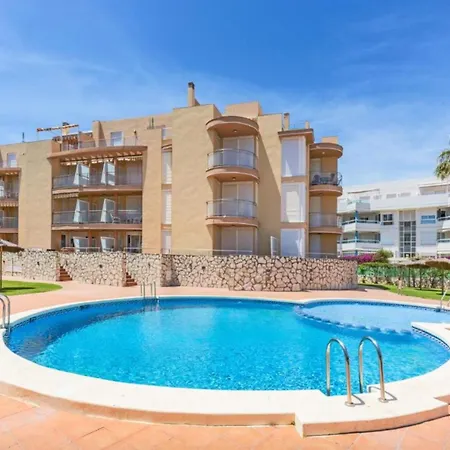 ¡Precioso Apartamento En 1 Linea Con Piscina! Denia Exterior photo